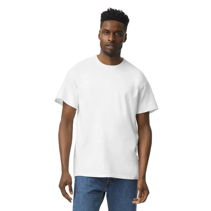 Gildan® 5000 Heavy Cotton Adult T-Shirt- Basic Colors - (2XL-3XL-4XL-5XL)